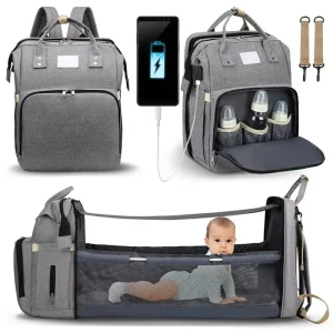 Travel-Friendly Baby Diaper Changing Station