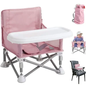 3 in 1 Pink Portable Child Seat