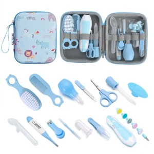 20 Piece Blue Baby Grooming Kit