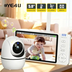 5-Inch Smart Baby Monitor Camera